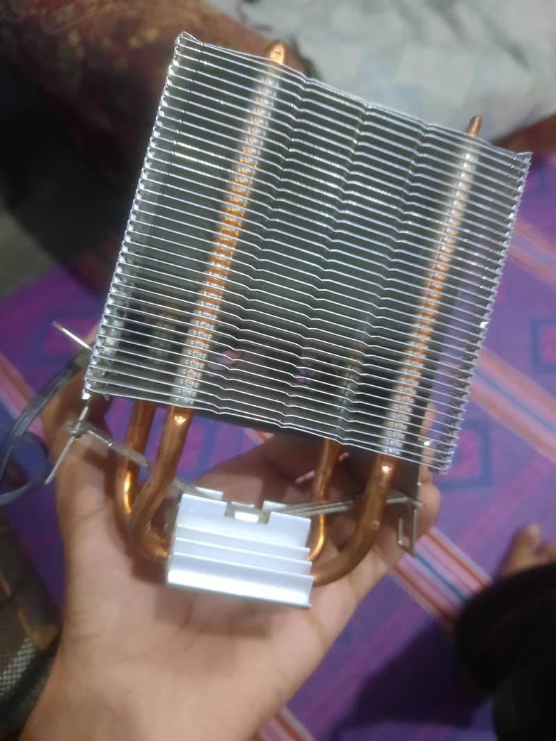 cpu cooler 2 pipe coper 3