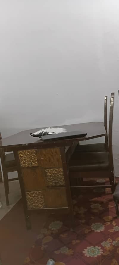 dining table and chairs