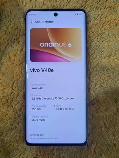 Vivo V40e
