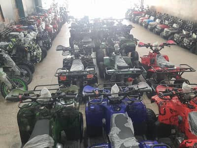New stock Atv quad 4 wheels dert bike delivery all Pakistan