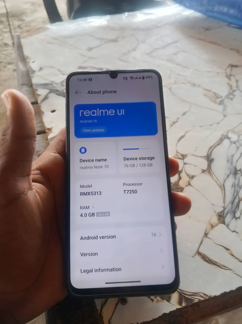 Realme Note 60 5