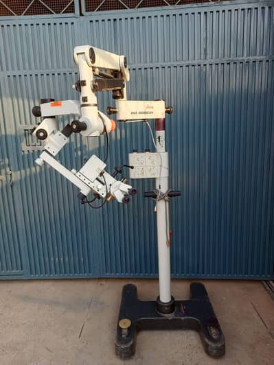 Leica Wild M655 & Carl Zeiss Surgical Microscopes with Stands