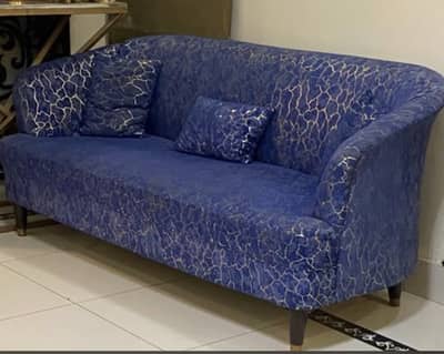 Blue Sofa Available for Sale