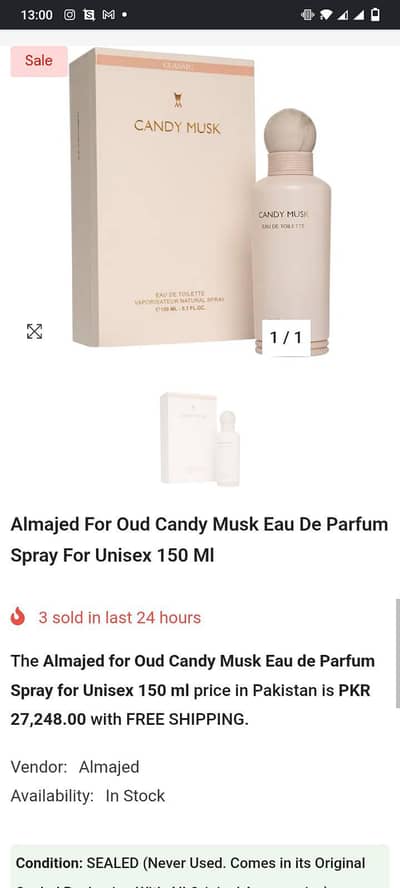 candy musk by almaje oud