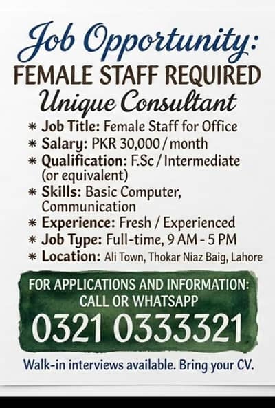 receptionist and caling