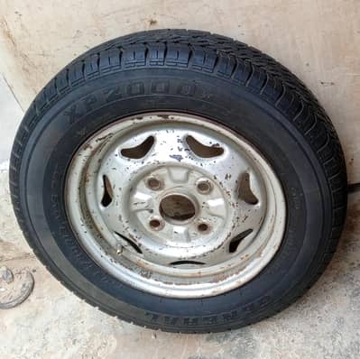 13 ka tyre or stepney for cultus margalla khyber charade