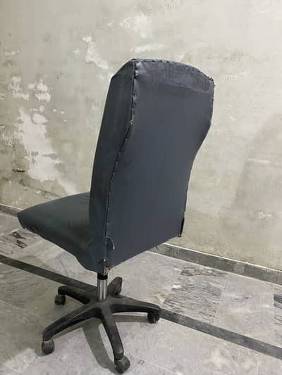 Comfortable Dark Grey Revolving Office / Study Chair
