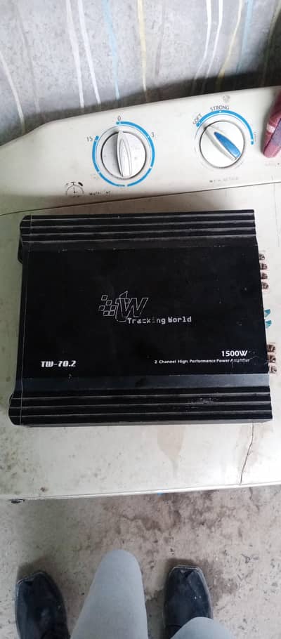 Tw 1500 watt 2 channel car amplifier