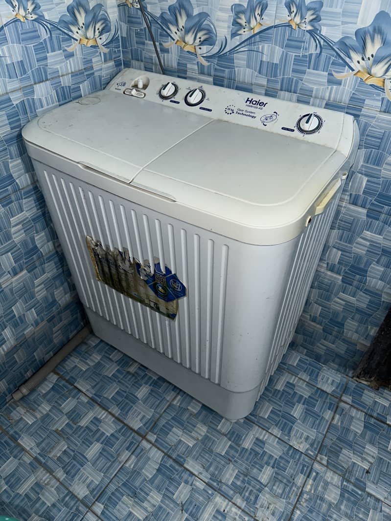 Haier washing machine 0