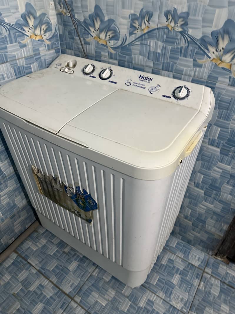 Haier washing machine 2