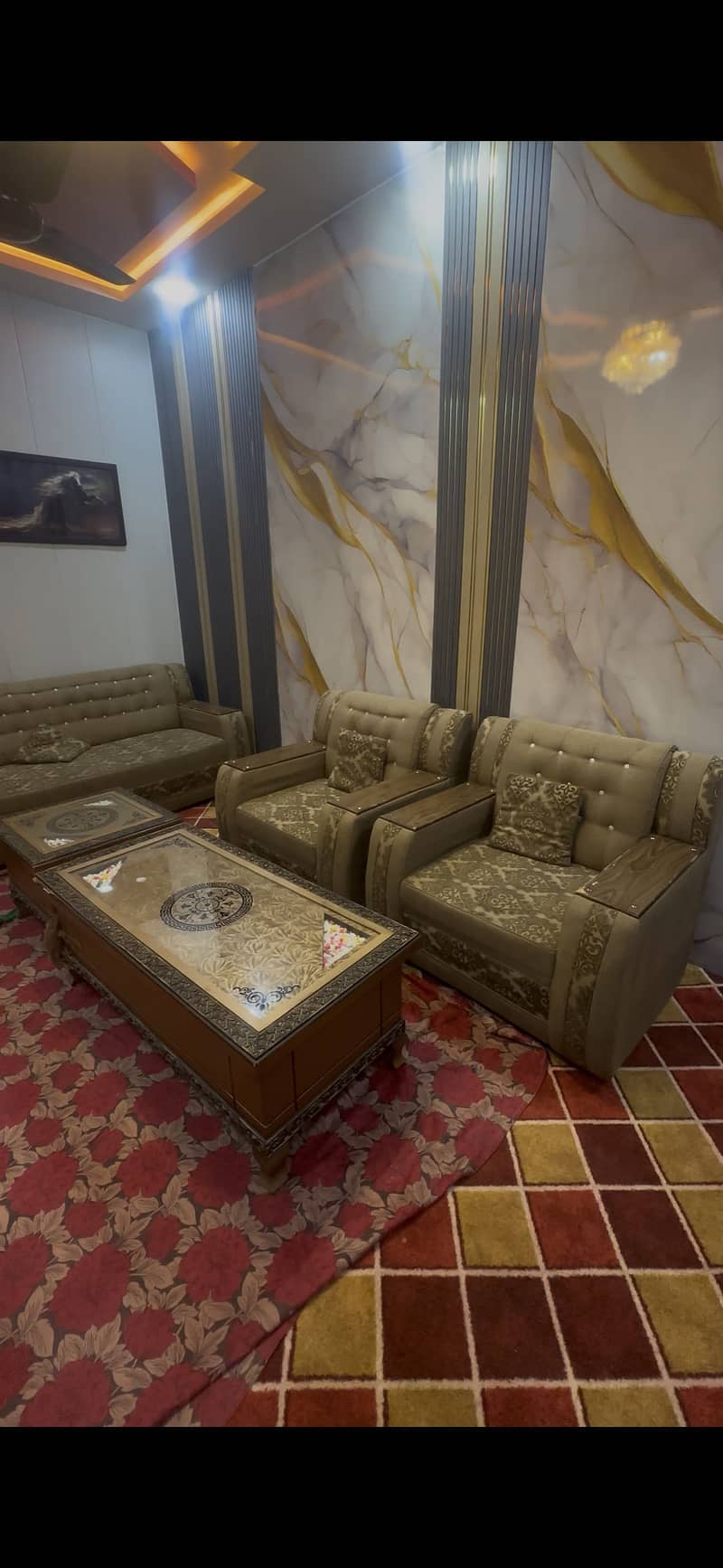 5 seat sofa set 0