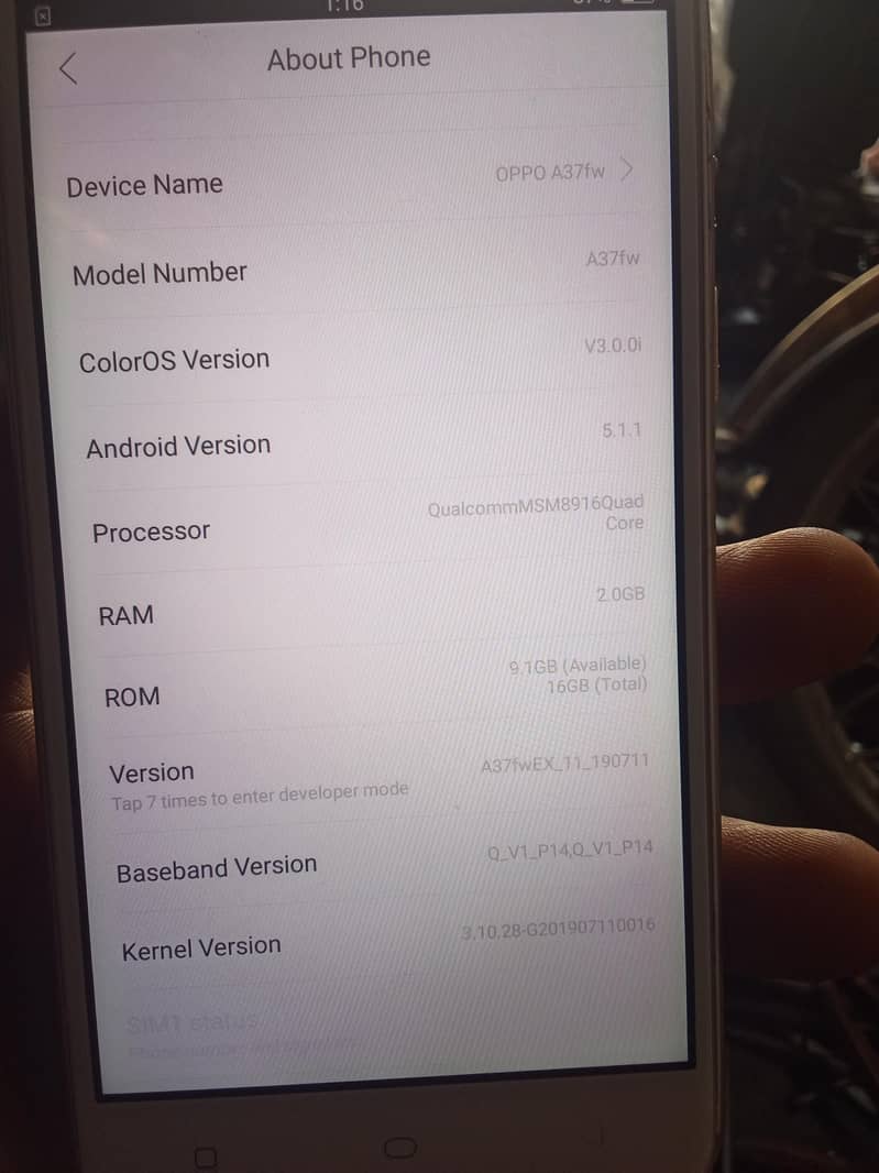OPPO A37 0
