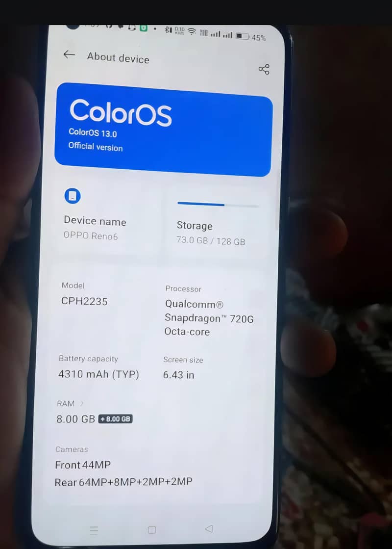 OPPO Reno6 4