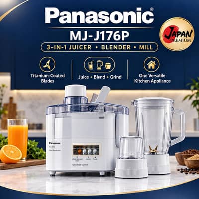 Panasonic 3-1 imported Juicer Blender For Sale!