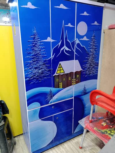 Wooden Customize Art work Wardrobes