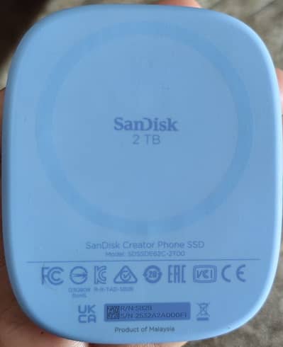 SanDisk Creator Phone SSD 2 TB  Model: SDSSDEG2C-2T00