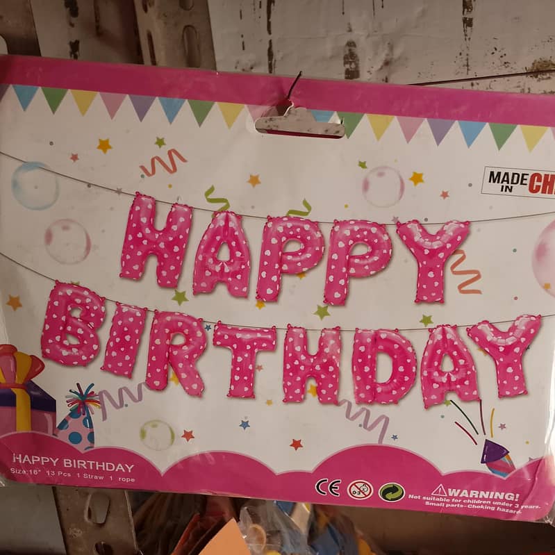 Birthday All item's 3
