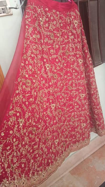 Bridal lehnga choli dupta . . .