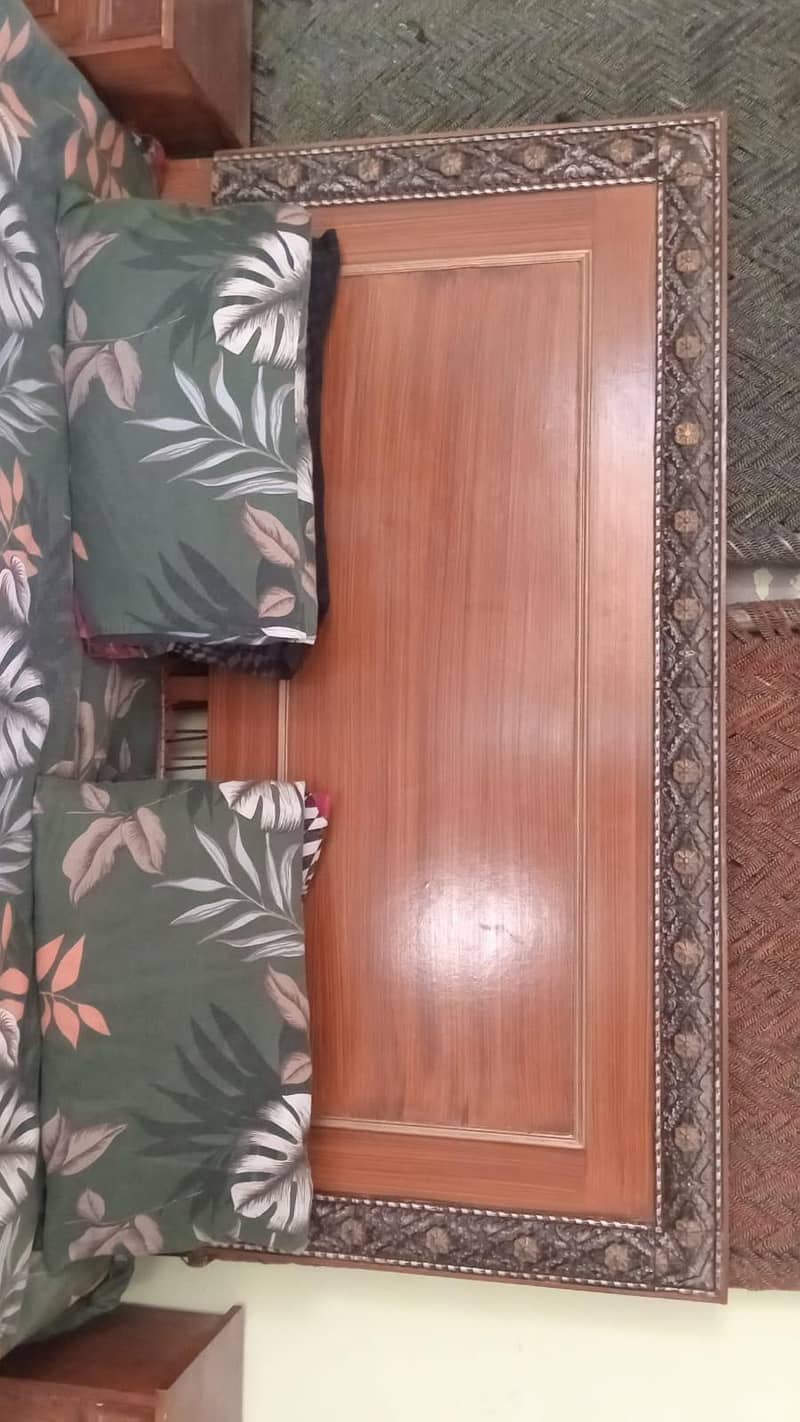 bed with side tables 1