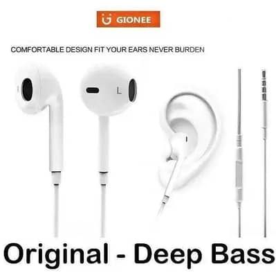 gione original deep bass handsfree-premium quality  warranty KY sat