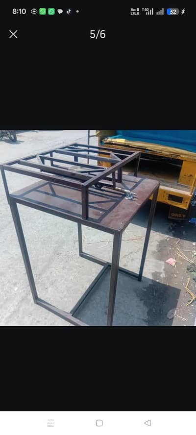 two heavy duty iron stoves for sale