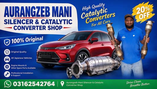 All Cars Catalytic Converter & Mani Silencer | Exhaust Parts