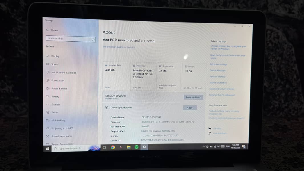 MacBook Pro 2012 6