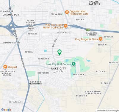 1 kanal ideal plot in lake city for sale