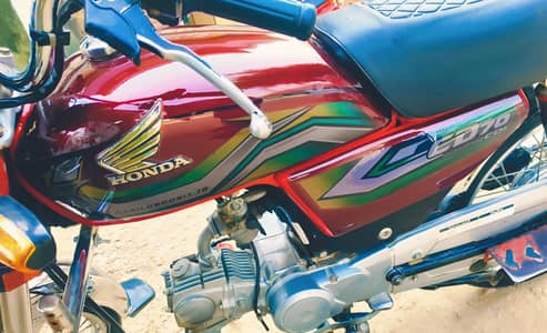 Honda CD70 2023 Lush Condition