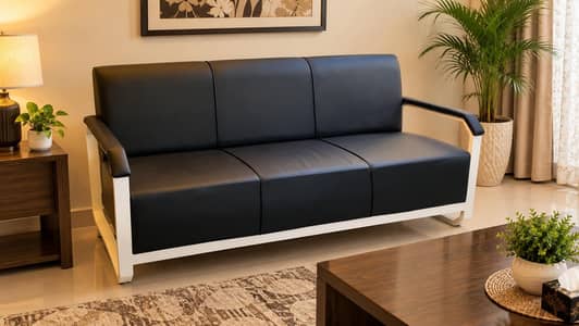 Iron Frema 3 Seater MoltyFoam Sofa