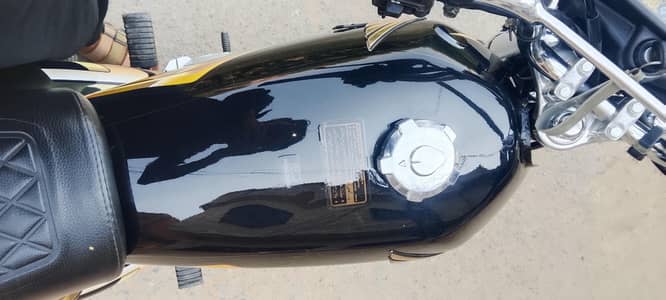 Honda CG self start model 26 goldan edition. . 03216314419