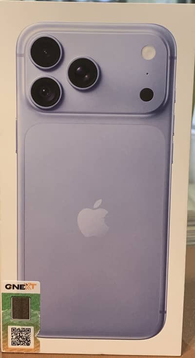Apple iPhone 18 Pro max  glacier blue | PTA Approved