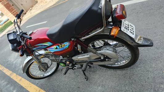 Honda CD 70 24 model home use bike