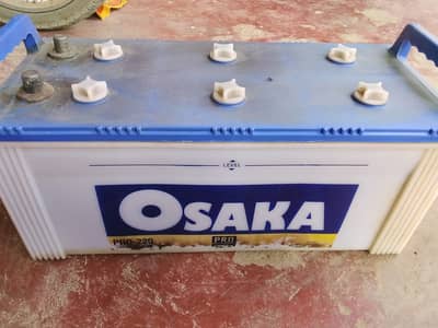 Osaka PRO-220 145Ah Lead Acid Batteries Pair in Good Condition