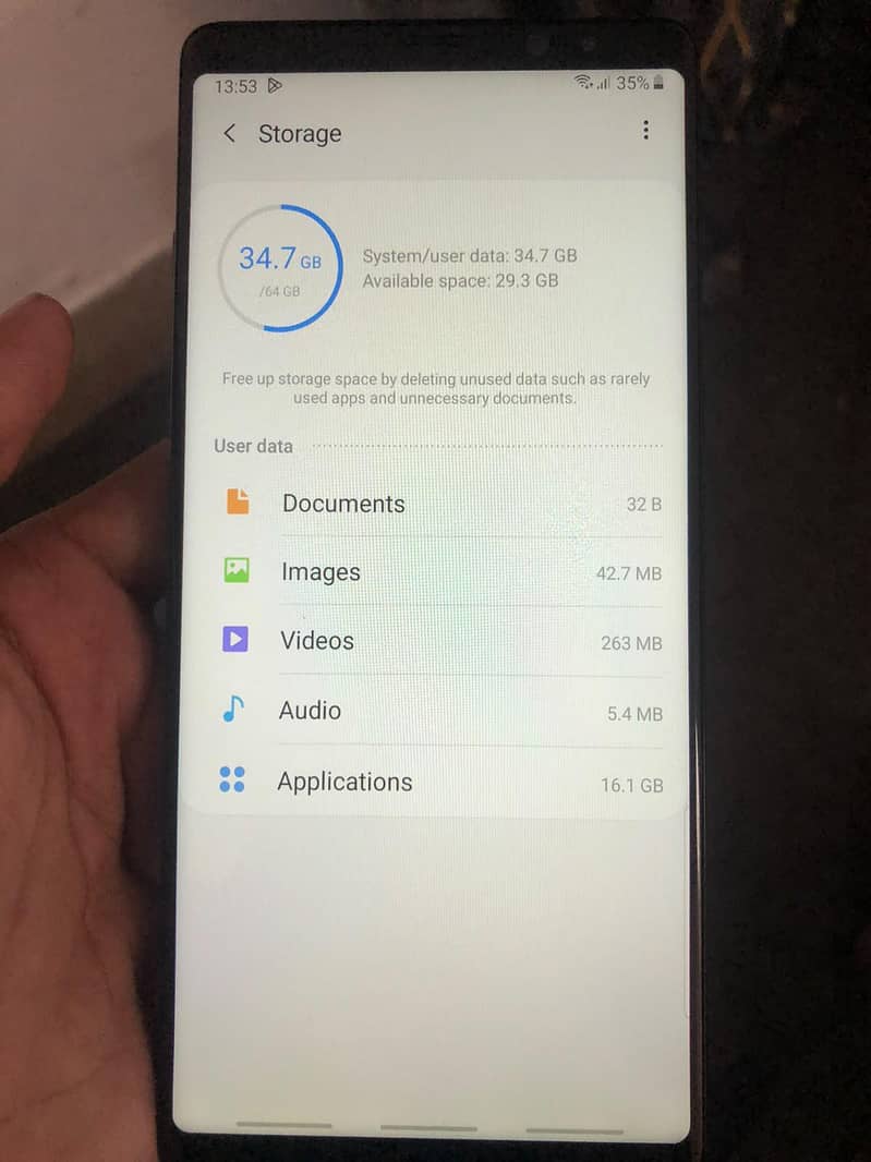 Samsung Mobile Note 8 9