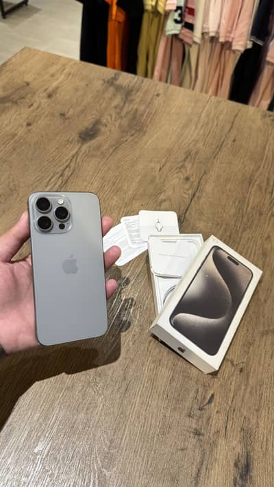 Apple iPhone 15 Pro Max HK PTA APPROVED