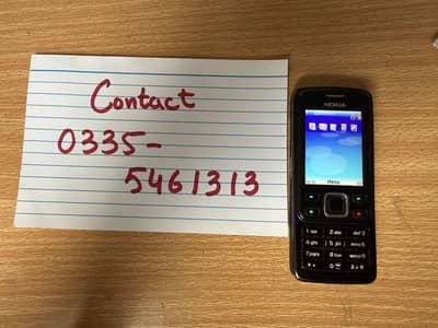 Nokia 6300 100% Original 10/10 Antique Mobile