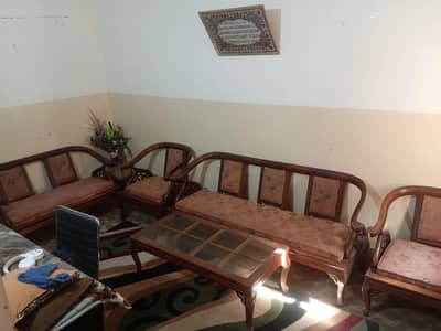 7 seater Shesham Wood Sofa Set