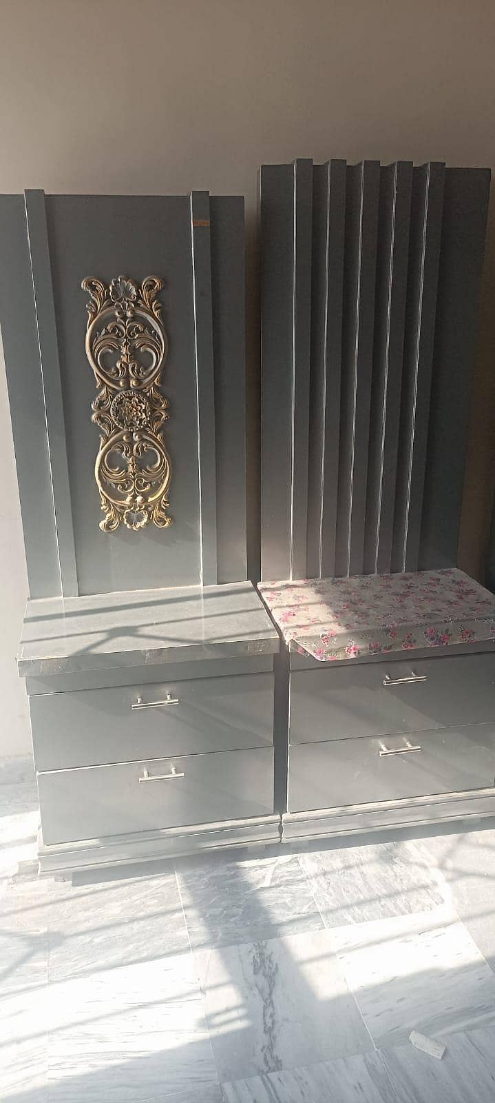 Bed with Side Tables Sofa and dressing 1