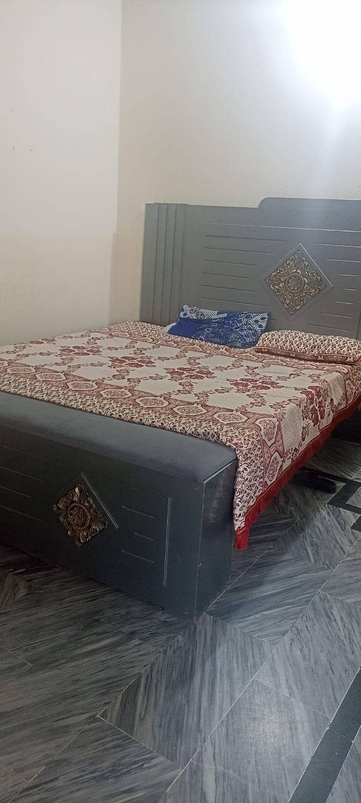 Bed with Side Tables Sofa and dressing 4