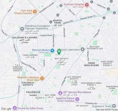 KANAL FACING PARK PLOT FOR SALE