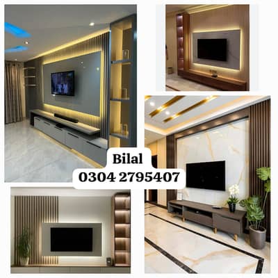 Media Wall , PVC , WPC Panel ,False Ceiling,Gypsum Ceiling,Pvc molding