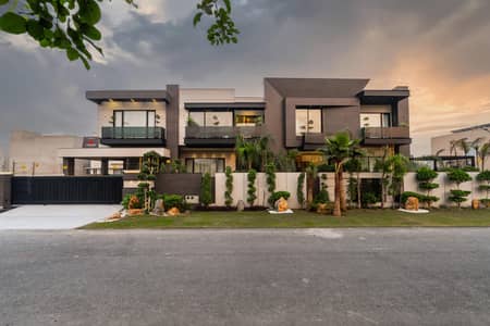 TASK EST OFFER : 2 Kanal Modern Design Full Furnished Full Basement Home Theatre Swimming Pool Elevator Solar INstalled Near RAYA Good Price DHA Phase 6