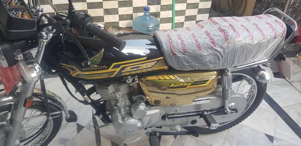 Honda CG 125 gold edition brand new