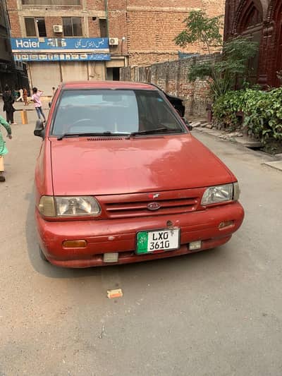 Kia Classic red color power window ac heater working