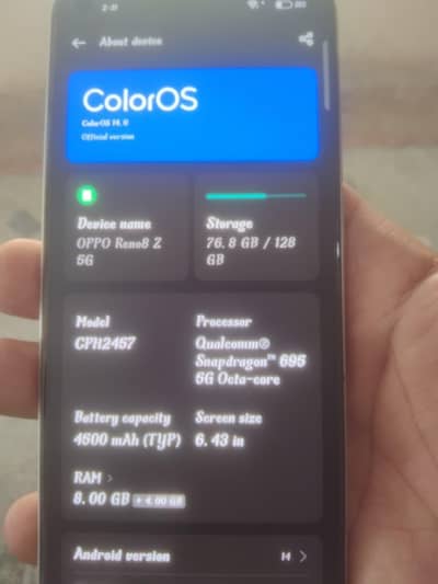 OPPO Reno 8 Z 5G