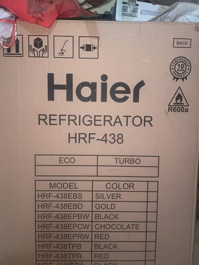 Haier brand new box pack urgent sell