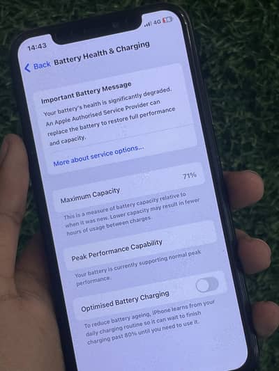 Apple iPhone X for sale read full add