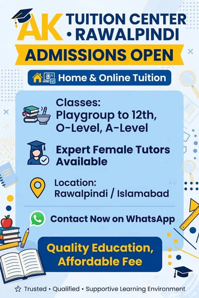 Tuition  for any class,, scheme 1 scheme 2nd askri mothers,, contact
