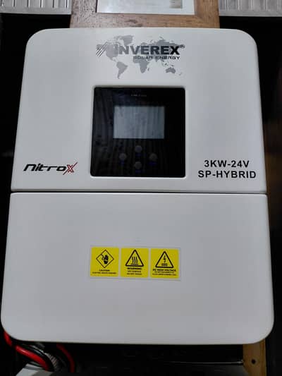 Inverex Nitrox Series 3kW SP 5G Hybrid Solar Inverter – 24V